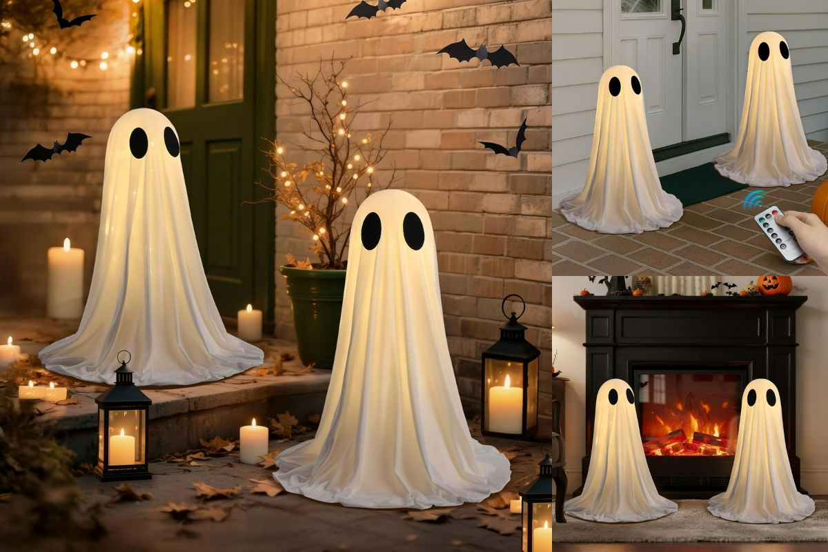 Create a Haunted Home with Amazon’s 2Packs Halloween Ghost Decorations