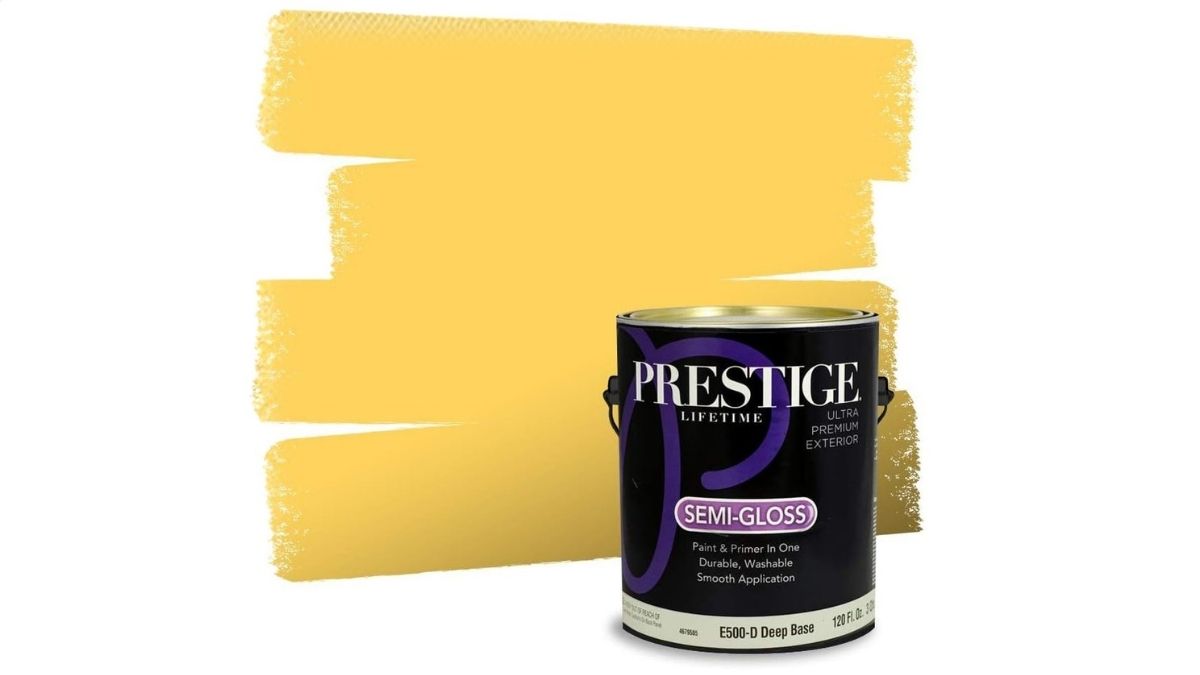 PRESTIGE Summer Gold Exterior Paint: A Simple Way to Refresh Your Home Exterior