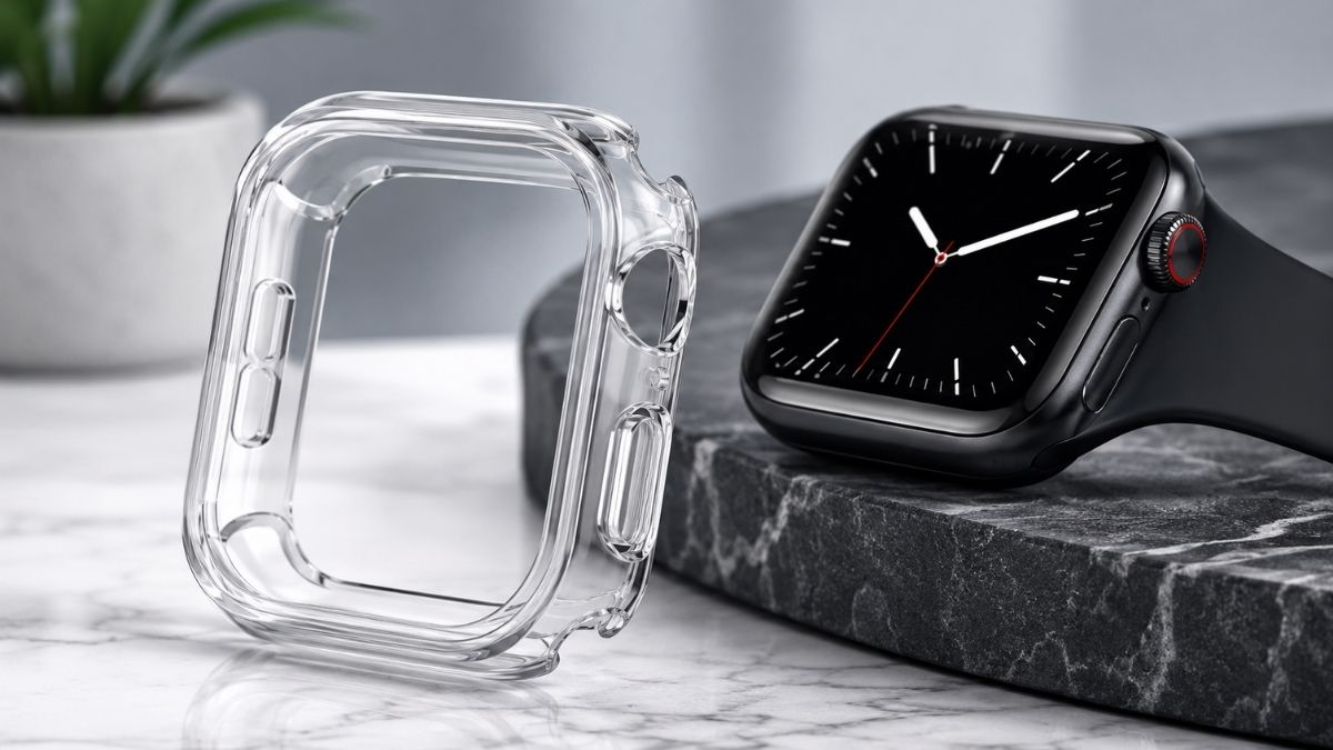 Best Clear TPU Smart Watch Cases for Apple Watch Series 7, 8, and 9